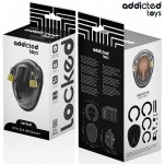 ADDICTED TOYS LOCKED - KEYLESS RESTRAINT PENIS CAGE 11.5 CM
